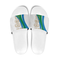 Personalized Italian Region Abruzzo Slide Sandals Italy Sporty Style - Wonder Print Shop