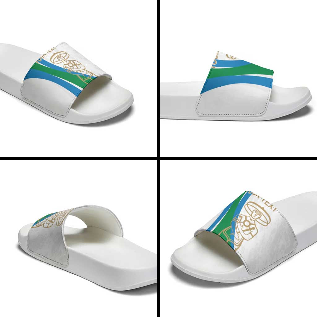 Personalized Italian Region Abruzzo Slide Sandals Italy Sporty Style - Wonder Print Shop