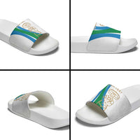 Personalized Italian Region Abruzzo Slide Sandals Italy Sporty Style - Wonder Print Shop