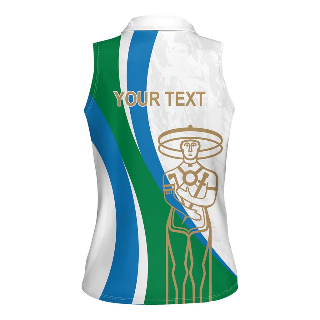 Personalized Italian Region Abruzzo Women Sleeveless Polo Shirt Italy Sporty Style - Wonder Print Shop