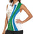 Personalized Italian Region Abruzzo Women Sleeveless Polo Shirt Italy Sporty Style - Wonder Print Shop