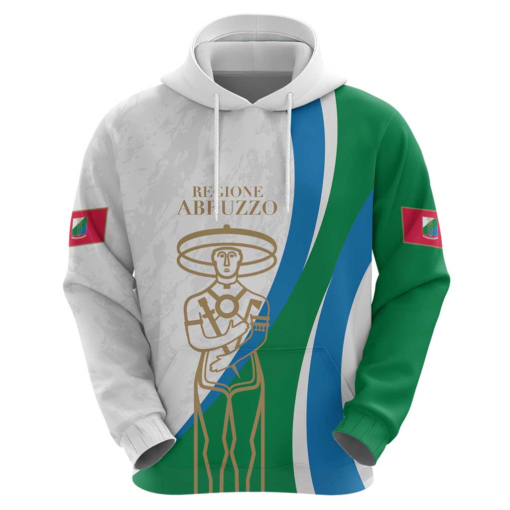 Personalized Italian Region Abruzzo Zip Hoodie Italy Sporty Style - Wonder Print Shop