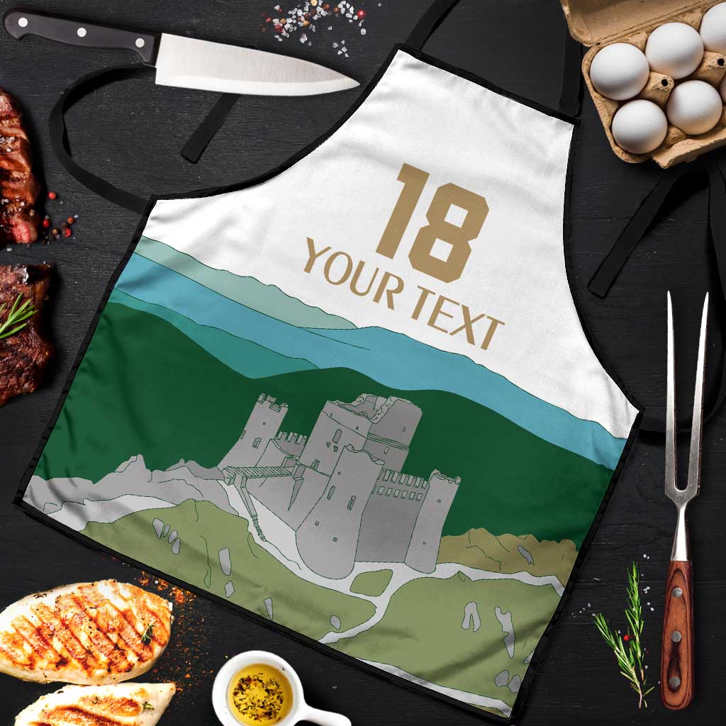 Custom Italy Abruzzo Apron Gran Sasso d'Italia - Wonder Print Shop