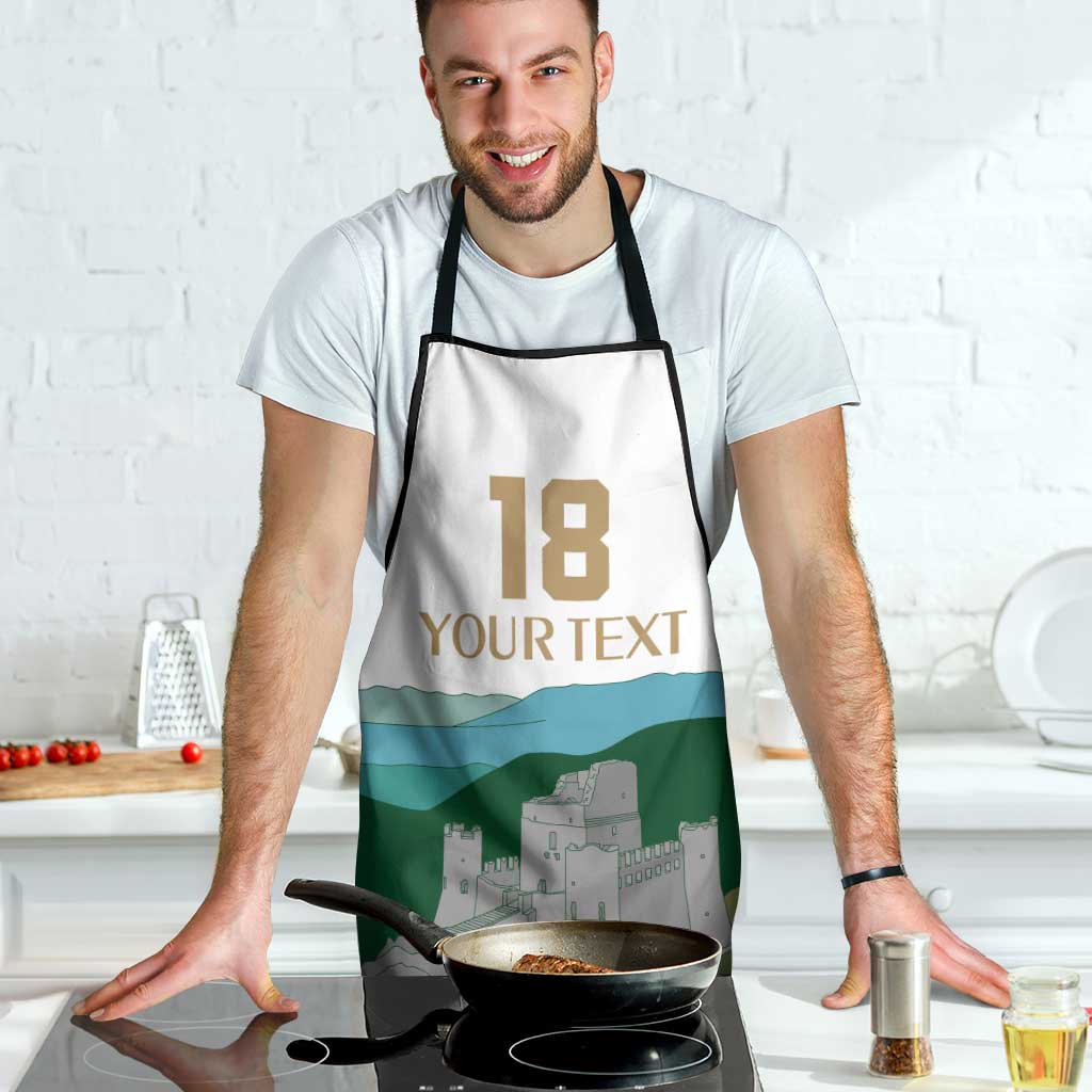 Custom Italy Abruzzo Apron Gran Sasso d'Italia - Wonder Print Shop