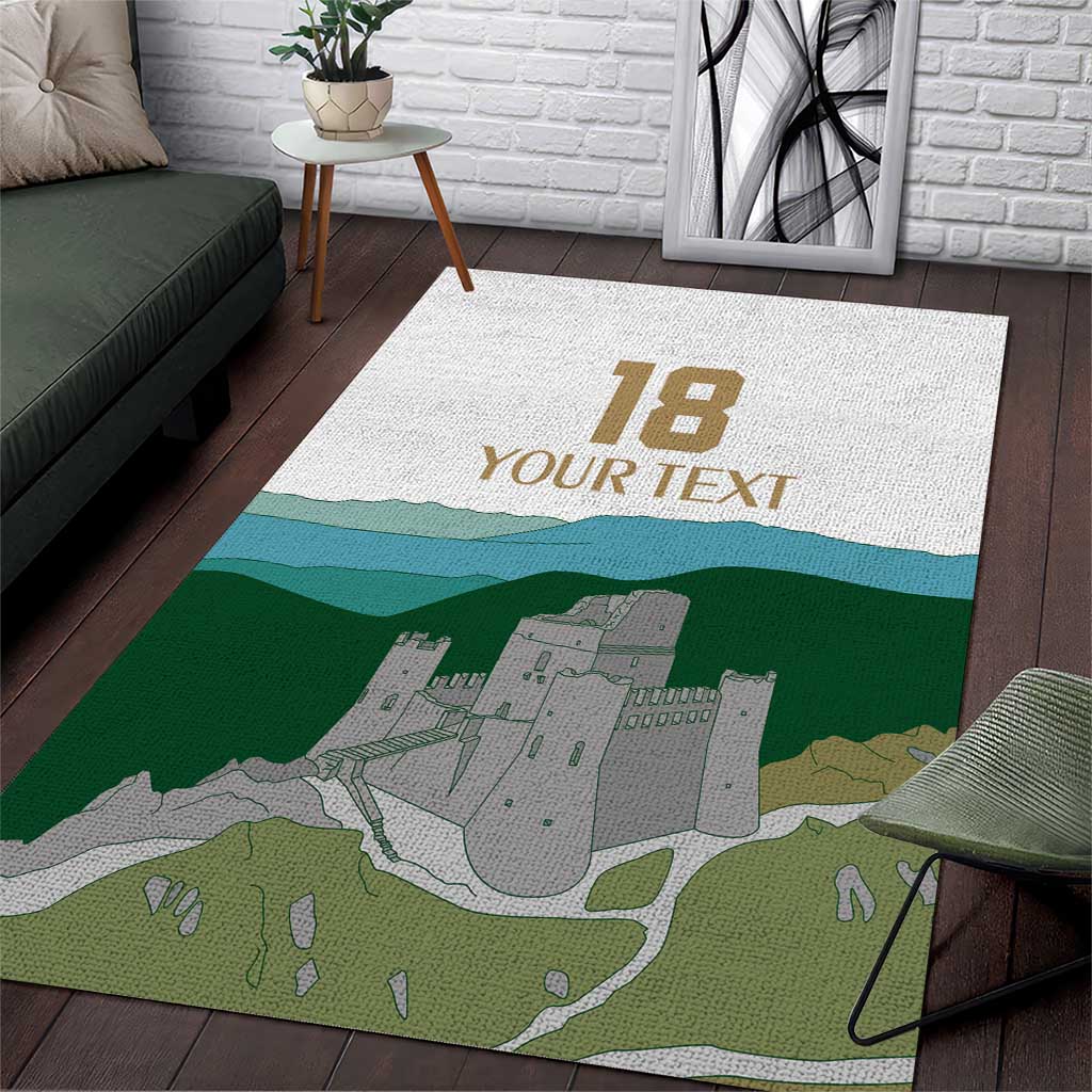 Custom Italy Abruzzo Area Rug Gran Sasso d'Italia - Wonder Print Shop
