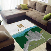 Custom Italy Abruzzo Area Rug Gran Sasso d'Italia - Wonder Print Shop