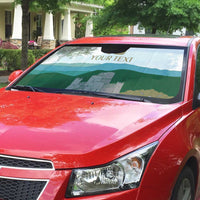 Custom Italy Abruzzo Auto Sun Shade Gran Sasso d'Italia - Wonder Print Shop