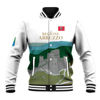 Custom Italy Abruzzo Baseball Jacket Gran Sasso d'Italia - Wonder Print Shop