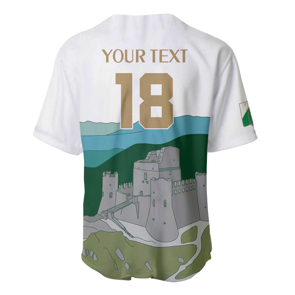 Custom Italy Abruzzo Baseball Jersey Gran Sasso d'Italia - Wonder Print Shop