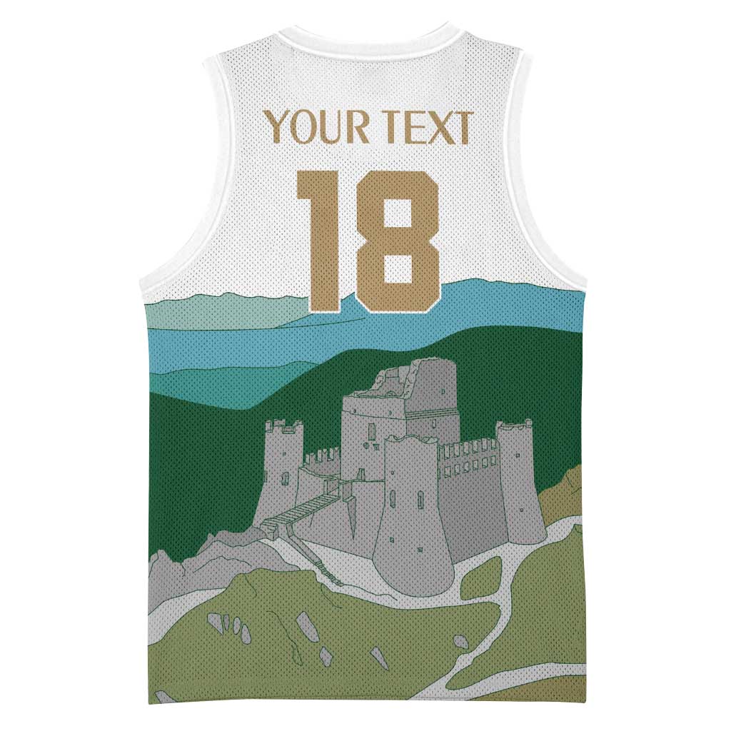Custom Italy Abruzzo Basketball Jersey Gran Sasso d'Italia - Wonder Print Shop