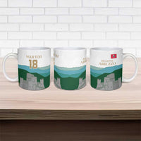 Custom Italy Abruzzo Ceramic Mug Gran Sasso d'Italia - Wonder Print Shop