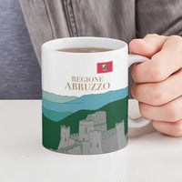 Custom Italy Abruzzo Ceramic Mug Gran Sasso d'Italia - Wonder Print Shop