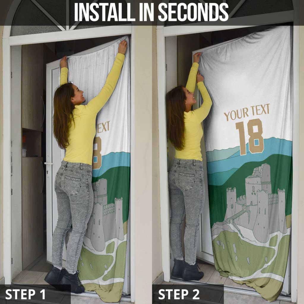 Custom Italy Abruzzo Door Cover Gran Sasso d'Italia - Wonder Print Shop