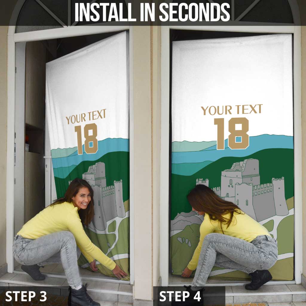 Custom Italy Abruzzo Door Cover Gran Sasso d'Italia - Wonder Print Shop