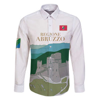 Custom Italy Abruzzo Family Matching Long Sleeve Bodycon Dress and Hawaiian Shirt Gran Sasso d'Italia - Wonder Print Shop