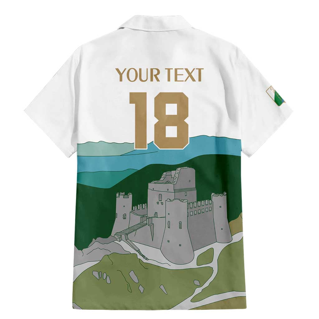 Custom Italy Abruzzo Family Matching Mermaid Dress and Hawaiian Shirt Gran Sasso d'Italia - Wonder Print Shop