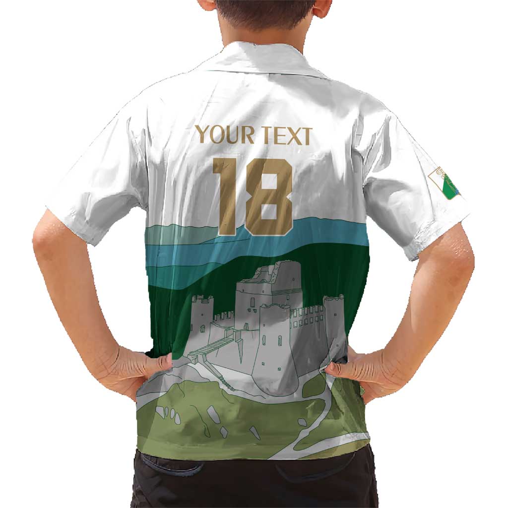 Custom Italy Abruzzo Family Matching Short Sleeve Bodycon Dress and Hawaiian Shirt Gran Sasso d'Italia - Wonder Print Shop