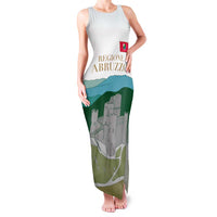 Custom Italy Abruzzo Family Matching Tank Maxi Dress and Hawaiian Shirt Gran Sasso d'Italia - Wonder Print Shop