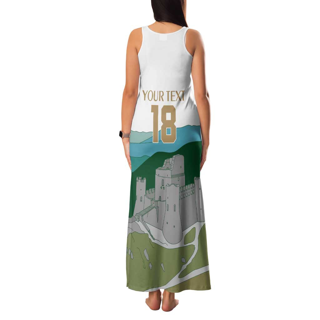 Custom Italy Abruzzo Family Matching Tank Maxi Dress and Hawaiian Shirt Gran Sasso d'Italia - Wonder Print Shop