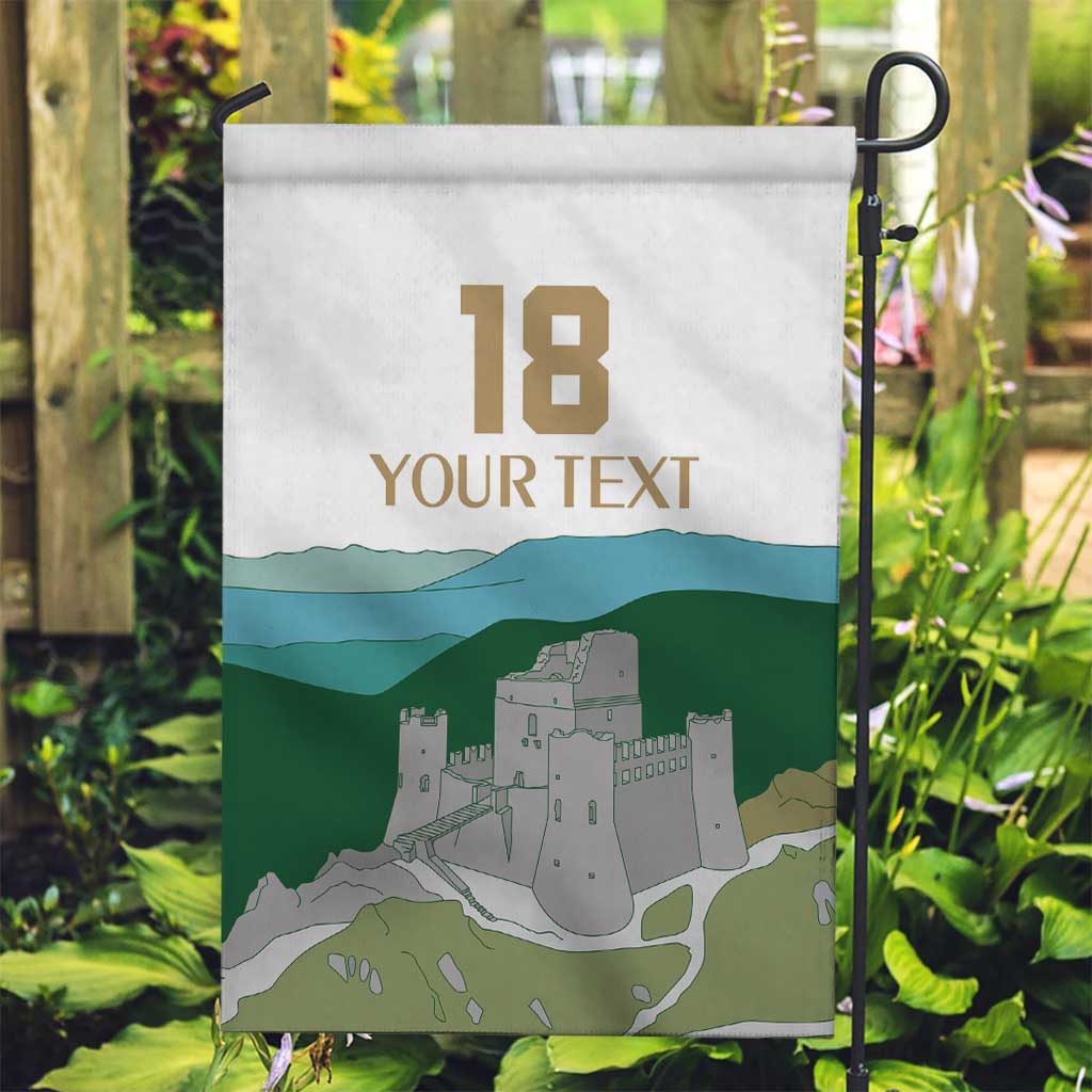 Custom Italy Abruzzo Garden Flag Gran Sasso d'Italia - Wonder Print Shop