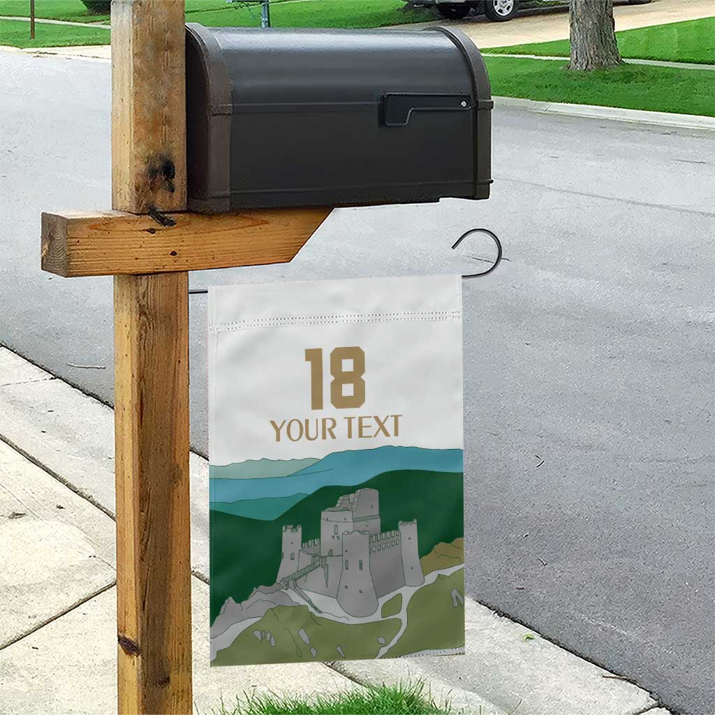 Custom Italy Abruzzo Garden Flag Gran Sasso d'Italia - Wonder Print Shop