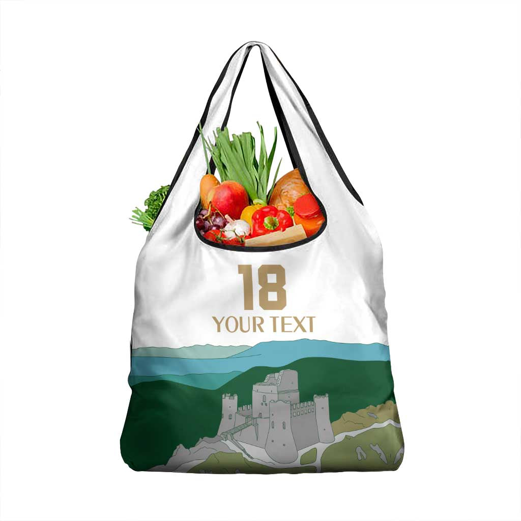 Custom Italy Abruzzo Grocery Bag Gran Sasso d'Italia - Wonder Print Shop