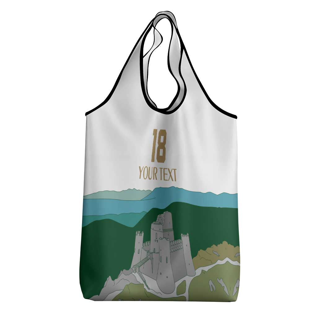 Custom Italy Abruzzo Grocery Bag Gran Sasso d'Italia - Wonder Print Shop