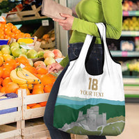 Custom Italy Abruzzo Grocery Bag Gran Sasso d'Italia - Wonder Print Shop