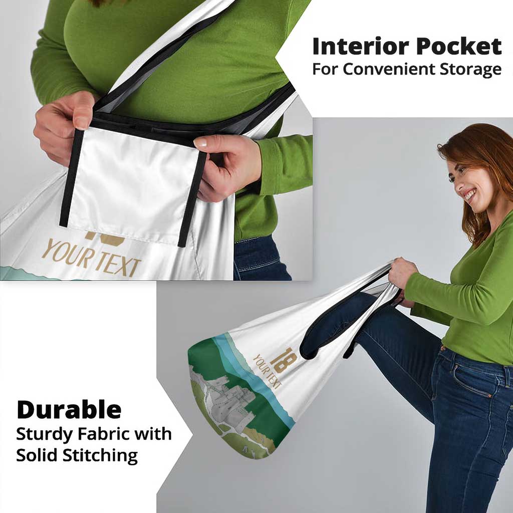 Custom Italy Abruzzo Grocery Bag Gran Sasso d'Italia - Wonder Print Shop