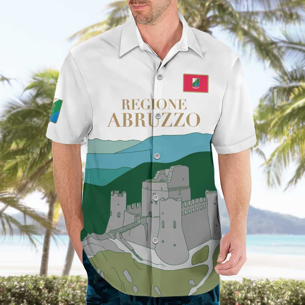 Custom Italy Abruzzo Hawaiian Shirt Gran Sasso d'Italia - Wonder Print Shop