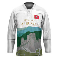 Custom Italy Abruzzo Hockey Jersey Gran Sasso d'Italia - Wonder Print Shop