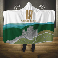 Custom Italy Abruzzo Hooded Blanket Gran Sasso d'Italia - Wonder Print Shop