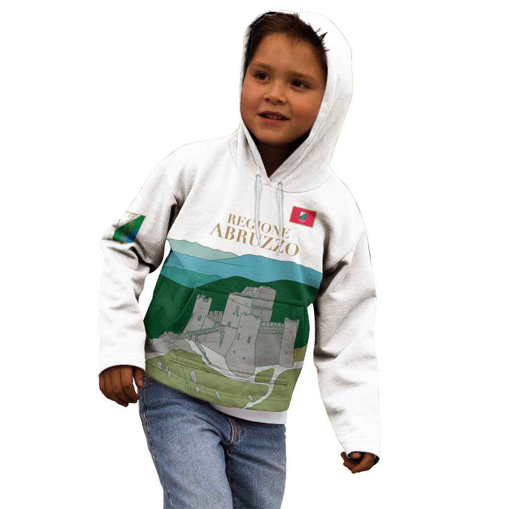 Custom Italy Abruzzo Kid Hoodie Gran Sasso d'Italia - Wonder Print Shop