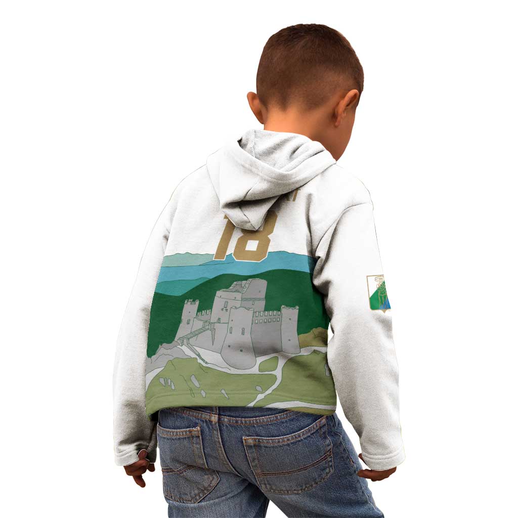 Custom Italy Abruzzo Kid Hoodie Gran Sasso d'Italia - Wonder Print Shop
