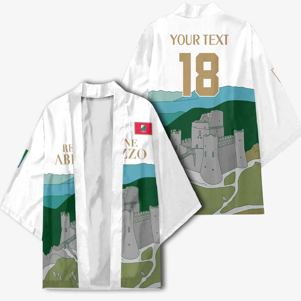 Custom Italy Abruzzo Kimono Gran Sasso d'Italia - Wonder Print Shop