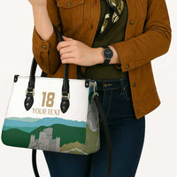 Custom Italy Abruzzo Leather Bag Gran Sasso d'Italia - Wonder Print Shop