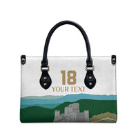 Custom Italy Abruzzo Leather Bag Gran Sasso d'Italia - Wonder Print Shop