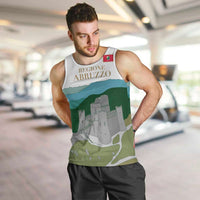 Custom Italy Abruzzo Men Tank Top Gran Sasso d'Italia - Wonder Print Shop