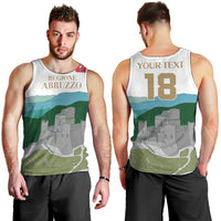 Custom Italy Abruzzo Men Tank Top Gran Sasso d'Italia - Wonder Print Shop