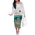 Custom Italy Abruzzo Off The Shoulder Long Sleeve Dress Gran Sasso d'Italia - Wonder Print Shop