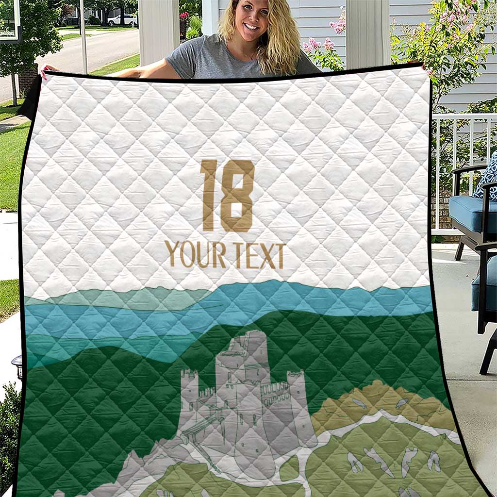 Custom Italy Abruzzo Quilt Gran Sasso d'Italia - Wonder Print Shop