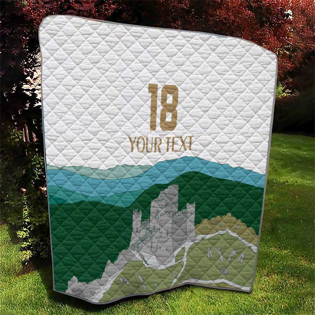 Custom Italy Abruzzo Quilt Gran Sasso d'Italia - Wonder Print Shop