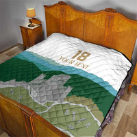 Custom Italy Abruzzo Quilt Gran Sasso d'Italia - Wonder Print Shop