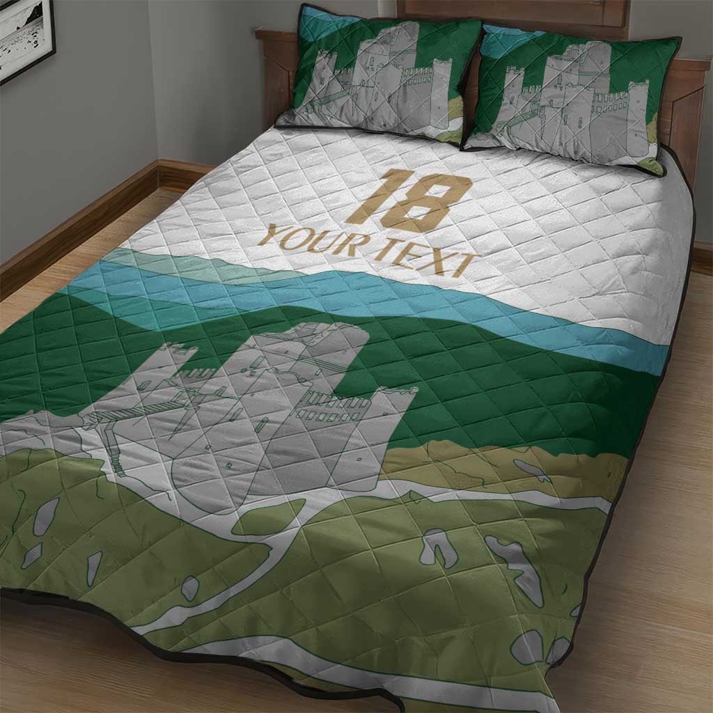 Custom Italy Abruzzo Quilt Bed Set Gran Sasso d'Italia - Wonder Print Shop