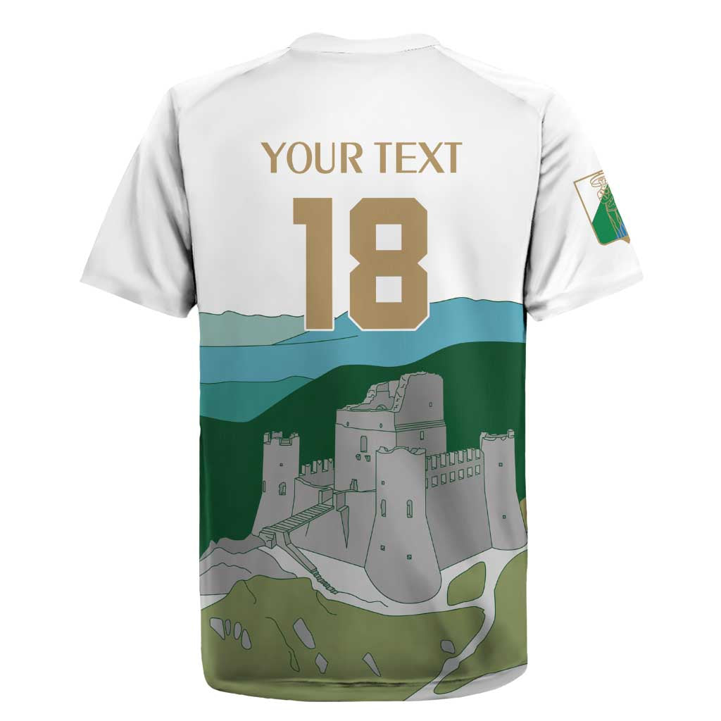 Custom Italy Abruzzo Rugby Jersey Gran Sasso d'Italia - Wonder Print Shop