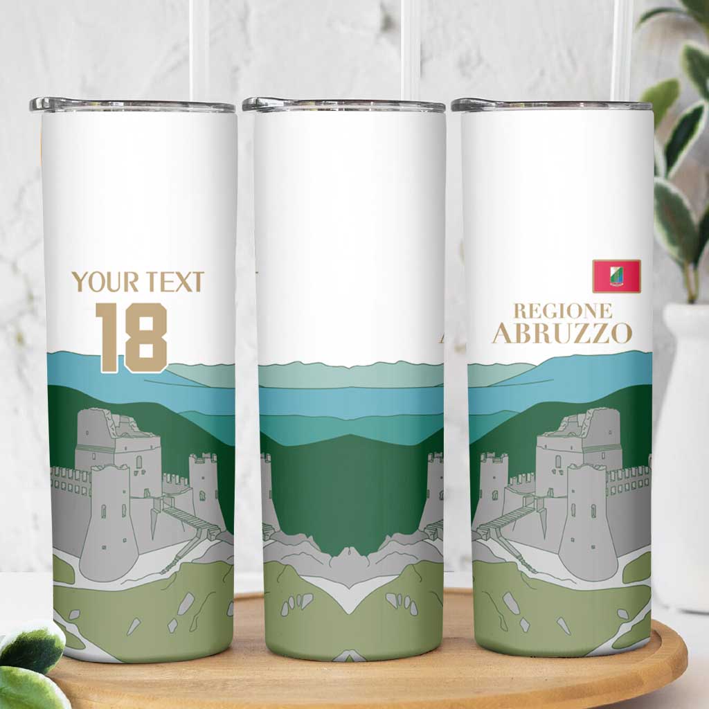 Custom Italy Abruzzo Skinny Tumbler Gran Sasso d'Italia - Wonder Print Shop