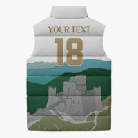 Custom Italy Abruzzo Sleeveless Puffer Jacket Gran Sasso d'Italia - Wonder Print Shop