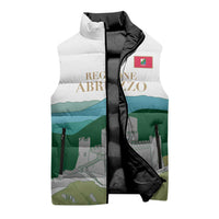 Custom Italy Abruzzo Sleeveless Puffer Jacket Gran Sasso d'Italia - Wonder Print Shop