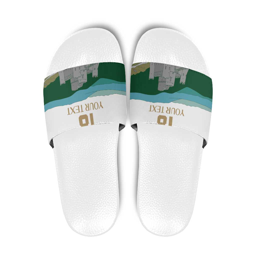 Custom Italy Abruzzo Slide Sandals Gran Sasso d'Italia - Wonder Print Shop