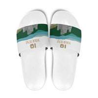 Custom Italy Abruzzo Slide Sandals Gran Sasso d'Italia - Wonder Print Shop